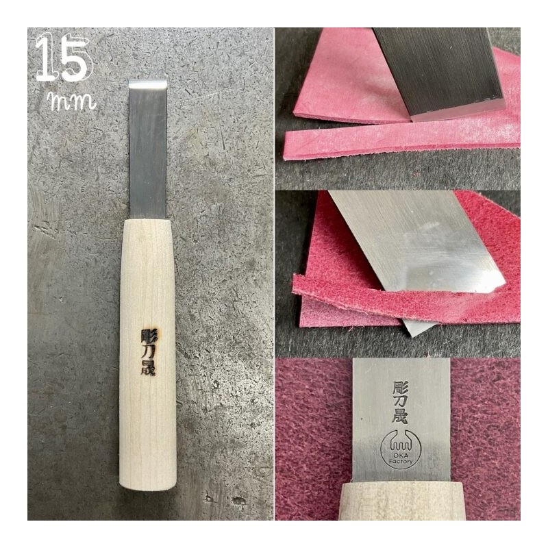 Nůž na kůže 15mm ( Japonský styl)