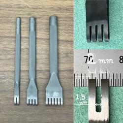 Řemínkové děrovací vidličky 2 mm /1,5 mm